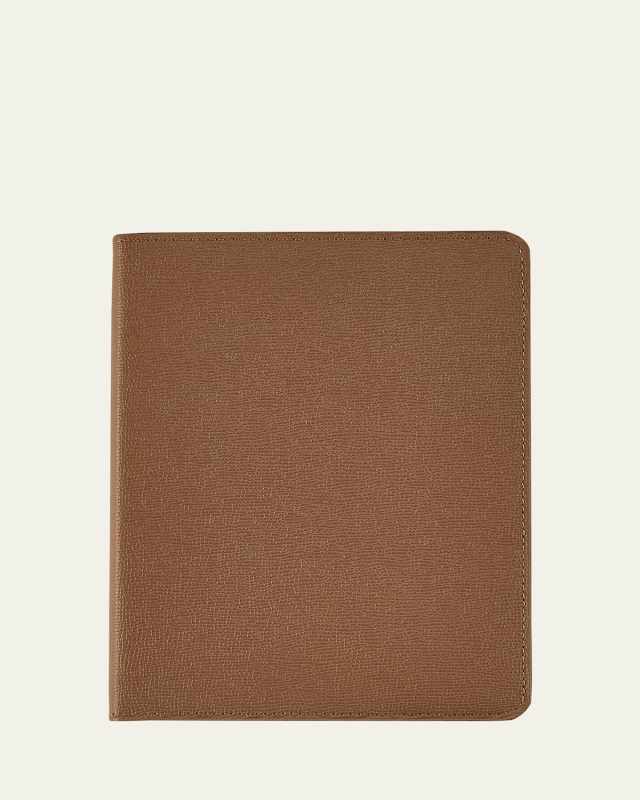 9" Refillable Leather Notebook